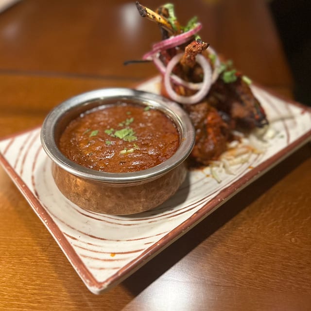 Lamb Chop Tikka Masala.