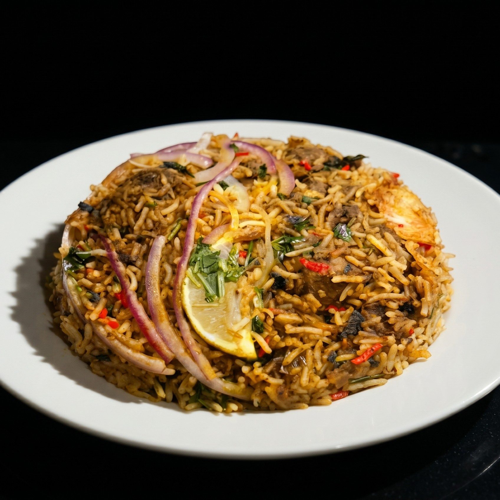 Lamb Biryani.