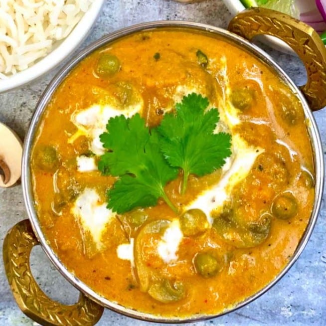 Mushroom Masala.