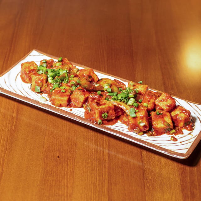 Chili Paneer.