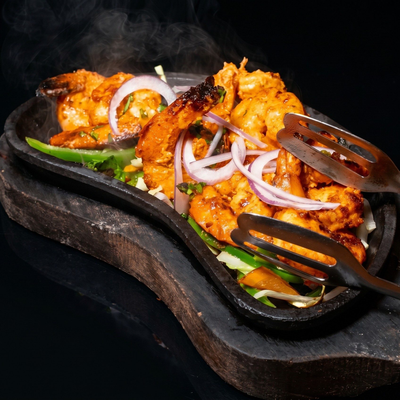 Tandoori Shrimp.