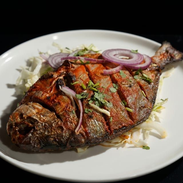 Tandoori Pomfret.