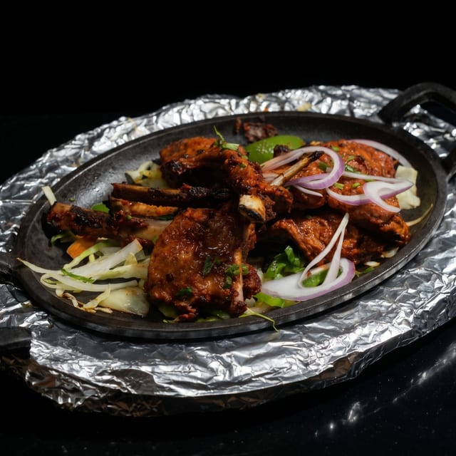 Tandoori Lamb Chop.